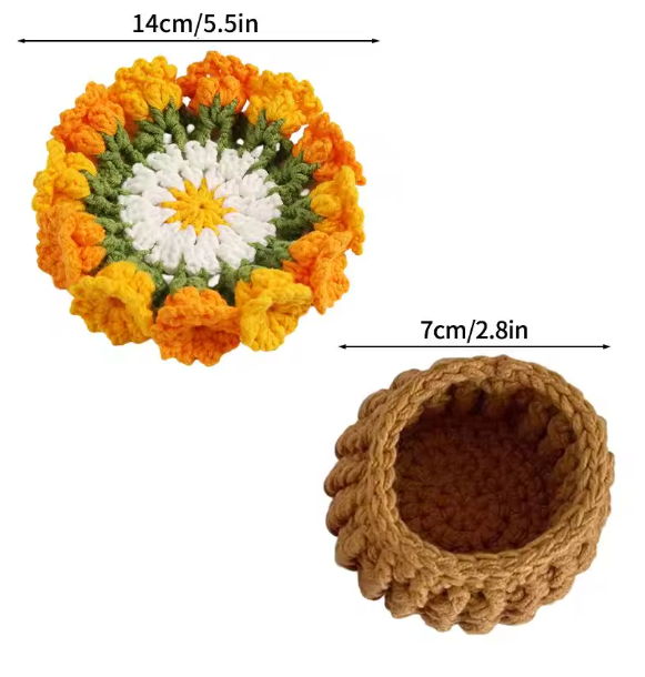 Posavasos florero