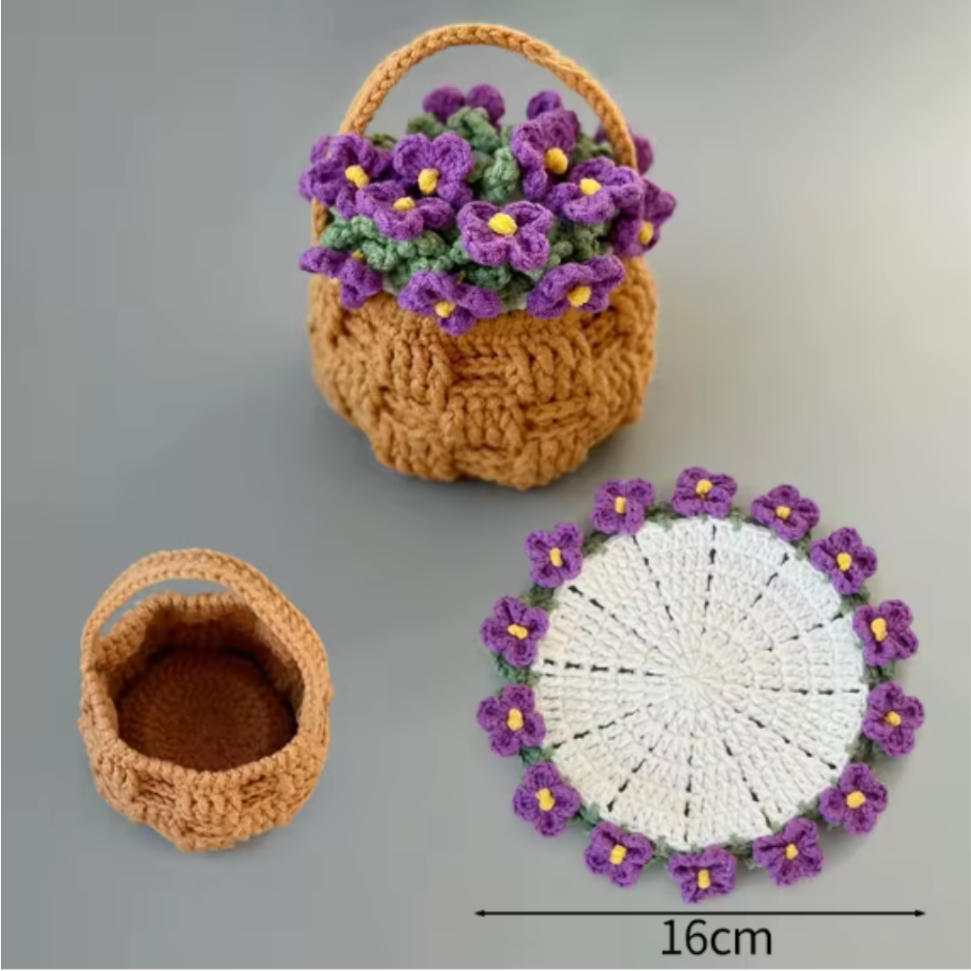 Posavasos florero