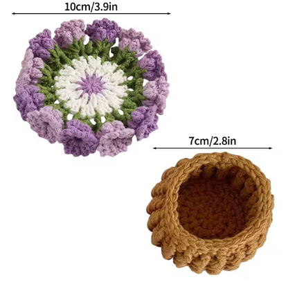 Posavasos florero