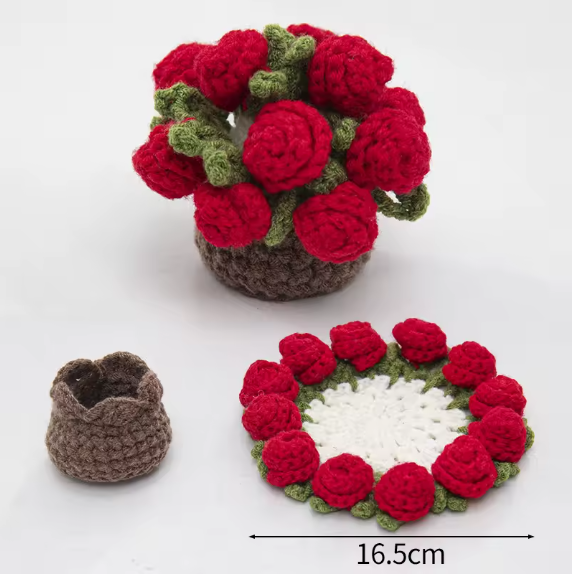 Posavasos florero
