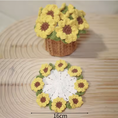 Posavasos florero